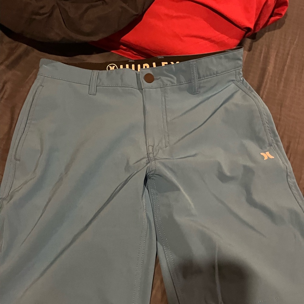 Hurley Men's Athletic Shorts - Blue